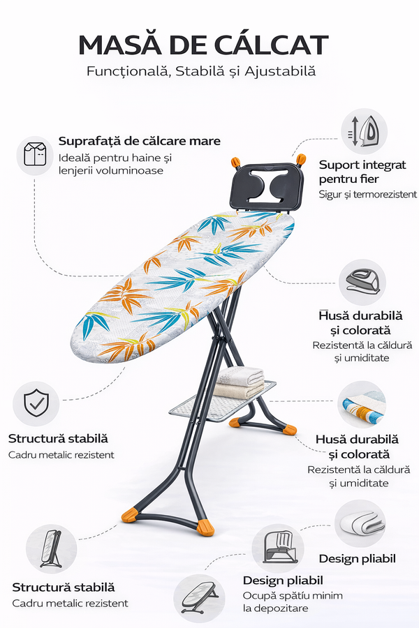Masă de Călcat HOUSE PLUS
