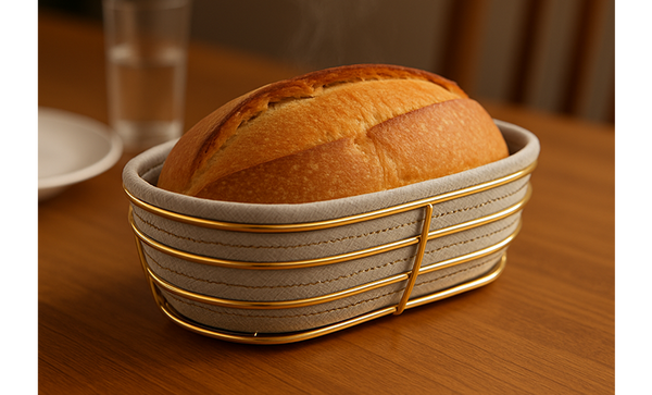 Coș de Pâine & Servire „Nida Luxe Loaf”