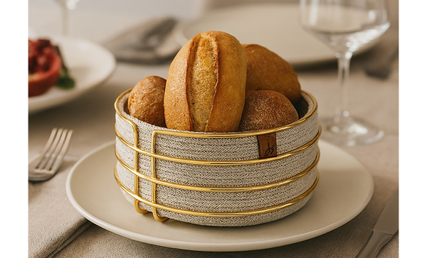 Coș de Servire „Nida Luxe MetalFrame”