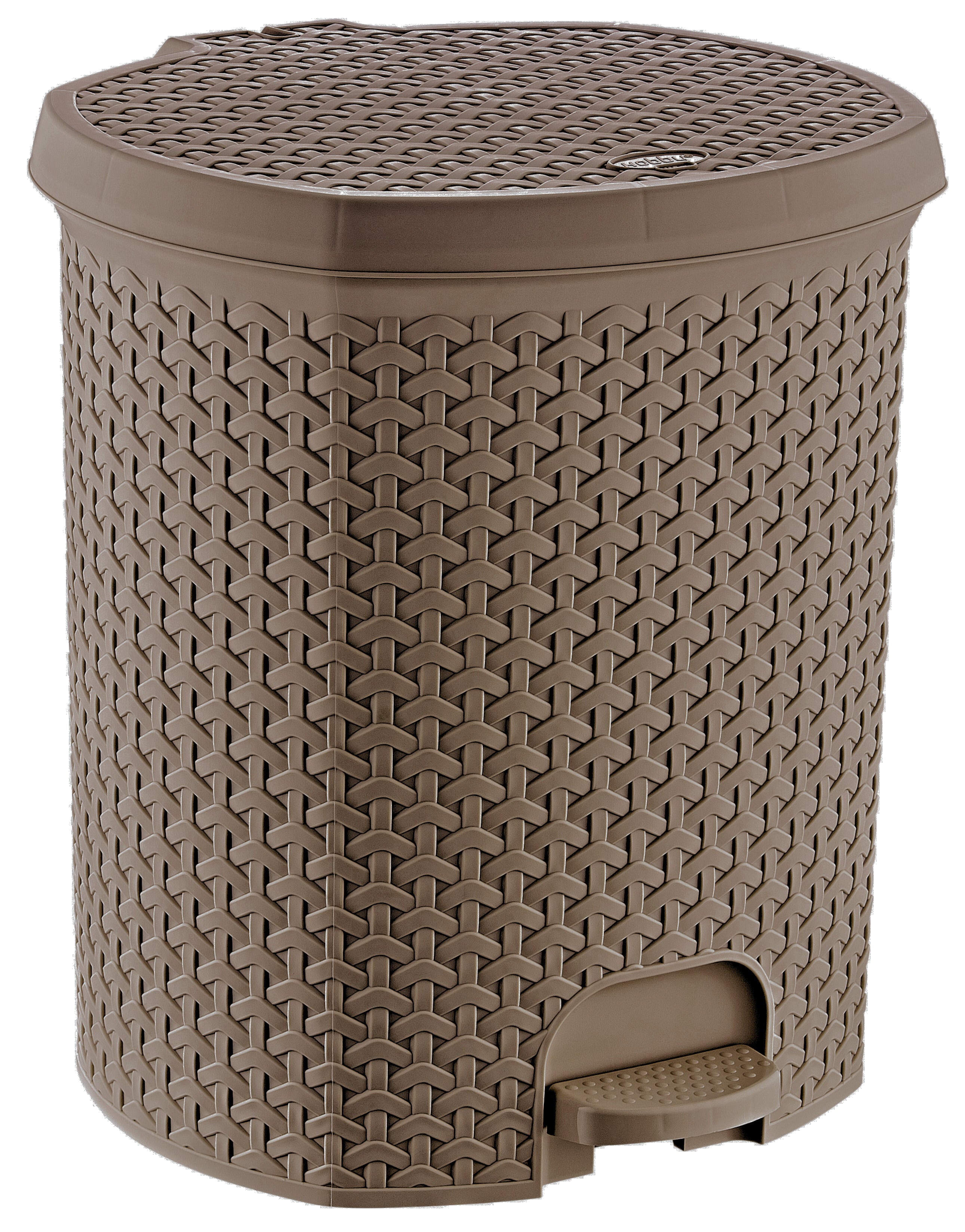 Coș de gunoi cu pedală „Rattan Touch”